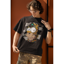 T SHIRT simpson NOIR AVEC...