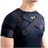 FGDSA 7K-Foam Double Épaule Brace Réglable Sport Épaule Ceinture De Soutien Soulagement De La Douleur Dorsale Double Bandage