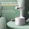 Humidificateur De Gouttelettes D'Eau Anti-Gravité De 800 Ml,Brumisateur à Ultrasons Avec éCran Led,Gouttes D'Eau En LéVitation