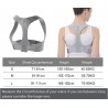 Correcteur de posture du dos - Corset thérapeutique - Ceinture de soutien de la colonne vertébrale - Bandage de correction de la