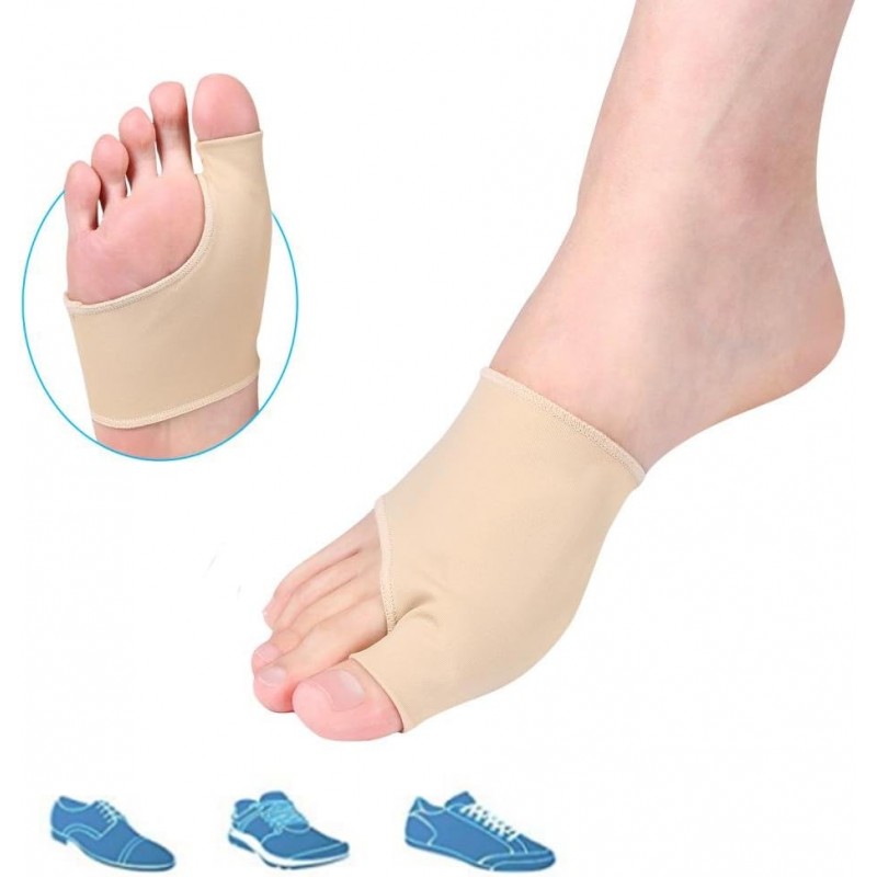 Hallux Valgus Correcteur Bandage Hallux Valgus Chaussettes Balle Bandage contre Marteau Orteil Douleur en Gel pour jour et nuit