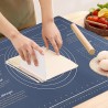 Fulenyi Tapis de pétrissage,Tapis de Cuisson en Silicone | Tapis de Cuisson de pâtisserie en Silicone 24x16 Pouces, Grande pâte