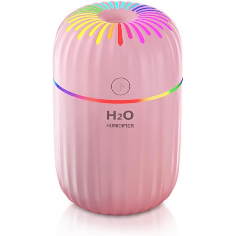 rongweiwang Humidificateur d'air 300 ML Bureau Chambre diffuseur brumisateur Portable Voyage décoration brumisateur