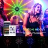 SHOP TRUE Lumières LED intelligentes, feux d'artifice d'intérieur alimentés par USB avec télécommande par application, bande