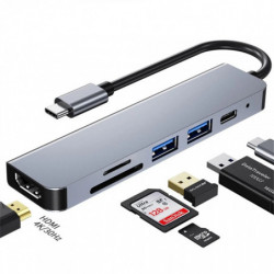 Adaptateur hub USB C pour...