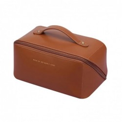 PU Leather Makeup Bag for...